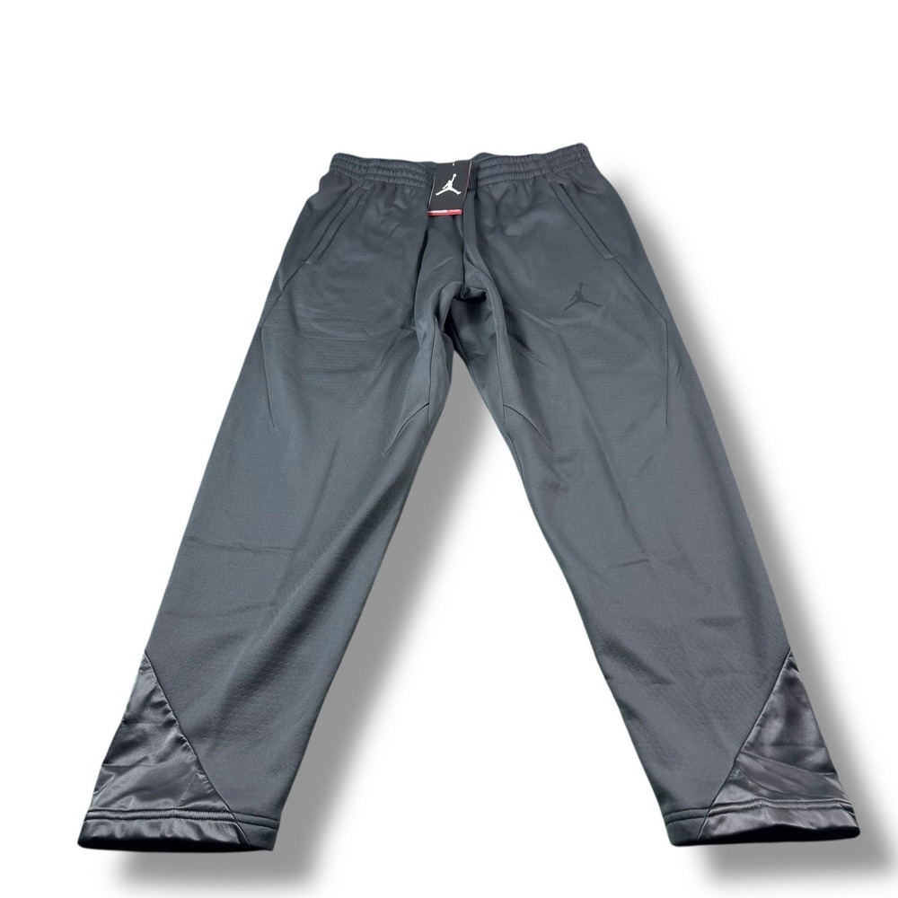 NWT Air Jordan Anthracite Gray Therma-Fit Training Track Pants Mens Sz XL Rare